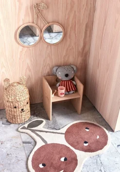 OYOY Cherry Rattan Spejl, Nature