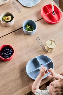 OYOY Enkei Tallerken Silikone, Cherry Red