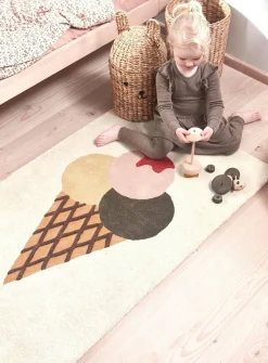 OYOY Ice Cream Tuftet Gulvtæppe 80x140, Multi