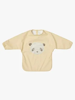 OYOY Lun Lun Panda Langærmet Hagesmæk, Butter