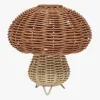 OYOY Mushroom Rattan Natlampe, Nature