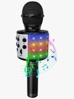 PartyFunLights Karaokemikrofon Bluetooth, Sort