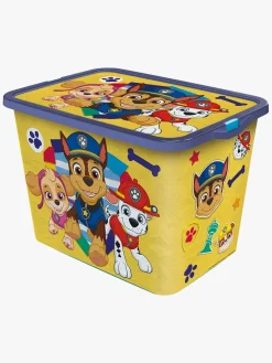Paw Patrol Opbevaringskasser Sæt 23l & 7l, Gul