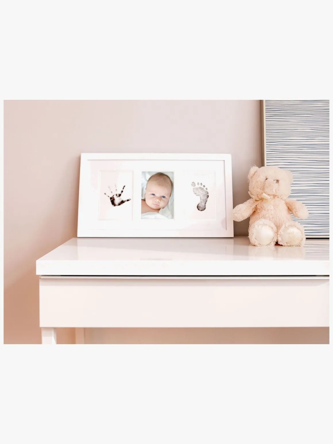 Pearhead Babyprints Fotoramme Blæk, Hvid