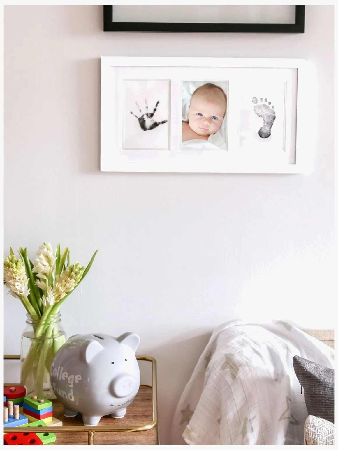 Pearhead Babyprints Fotoramme Blæk, Hvid