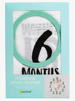 Pearhead Fototæppe Watch Me Grow, Hvid