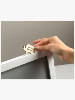 Pearhead Little Wishes Signature Ramme, Hvid/Grå