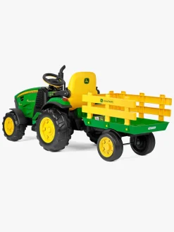 Peg Perego John Deere Heavy Duty Fjernstyret Terrænkøretøj med Anhænger