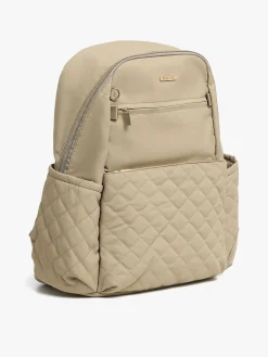 Pelicare Quilted Pusletaske Rygsæk, Beige