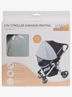 Petite Cherie Myggenet & Solsbeskyttelse, Gråmeleret