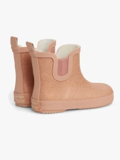 Petite Chérie Atelier Alicia Gummistøvler, Glitter Mellow Pink