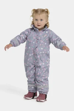 Petite Chérie Atelier Ally Foret Regndragt, Flowers Lavender Gray