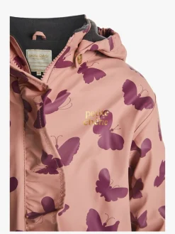 Petite Chérie Atelier Ally Foret Regndragt, Butterfly Mellow Rose