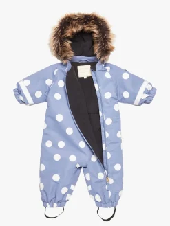 Petite Chérie Atelier Amour Babyflyverdragt, Dots Country Blue