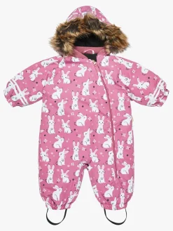 Petite Chérie Atelier Amour Babyflyverdragt, Flower Meadow Heather Rose