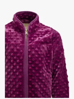 Petite Chérie Atelier Ella Fleecetrøje, Damson