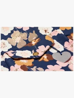 Petite Chérie Atelier Lola Jakke, Navy Big Flower