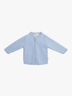 Petite Chérie Atelier Margit Babytrøje, Light Blue/Dusty Blue