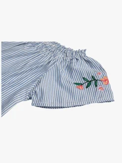 Petite Chérie Atelier Zola Bluse, Navy/White