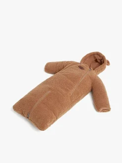Petite Chérie Blanche Kørepose 2-in-1 Teddy, Mocha Mousse