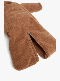 Petite Chérie Blanche Kørepose 2-in-1 Teddy, Mocha Mousse