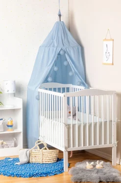 Petite Chérie Legetæppe Flæser Ø80, Deep Blue