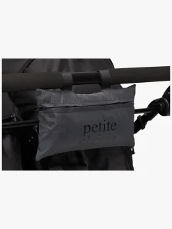 Petite Chérie Regnslag Refleks Søskendevogn, Black