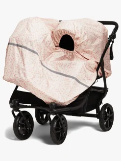 Petite Chérie Regnslag Søskendevogn, Pink Flowers