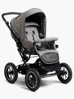 Petite Chérie Solide+ Klapvogn inkl. Babylift, Dark Grey/Grey Melange