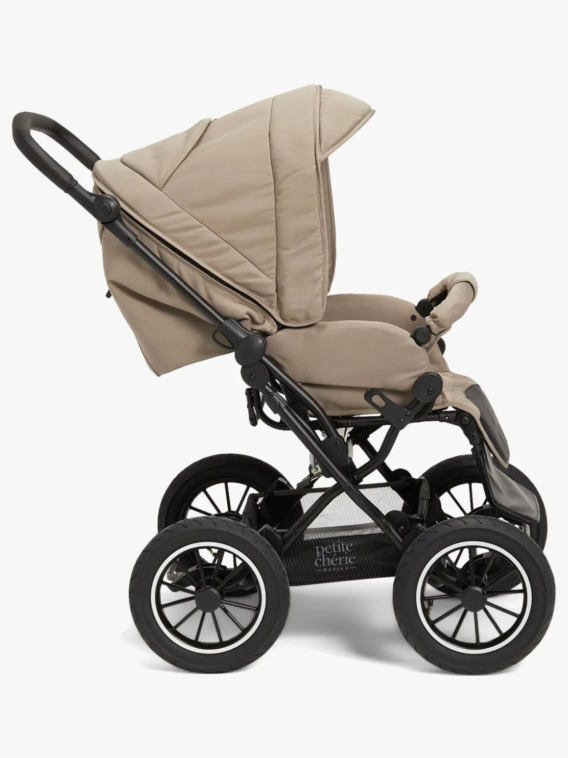 Petite Chérie Solide+ Kombivogn, Desert Taupe/Black