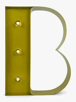 Petite Déco Bogstavlampe B, Guld