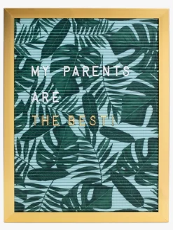 Petite Déco Bogstavstavle Garden, Grøn