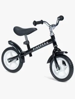 Pinepeak Komfort Løbecykel 10 tommer, Sort