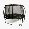 Pinepeak Lantern Trampolin inkl. Sikkerhedsnet 366 cm, Sort