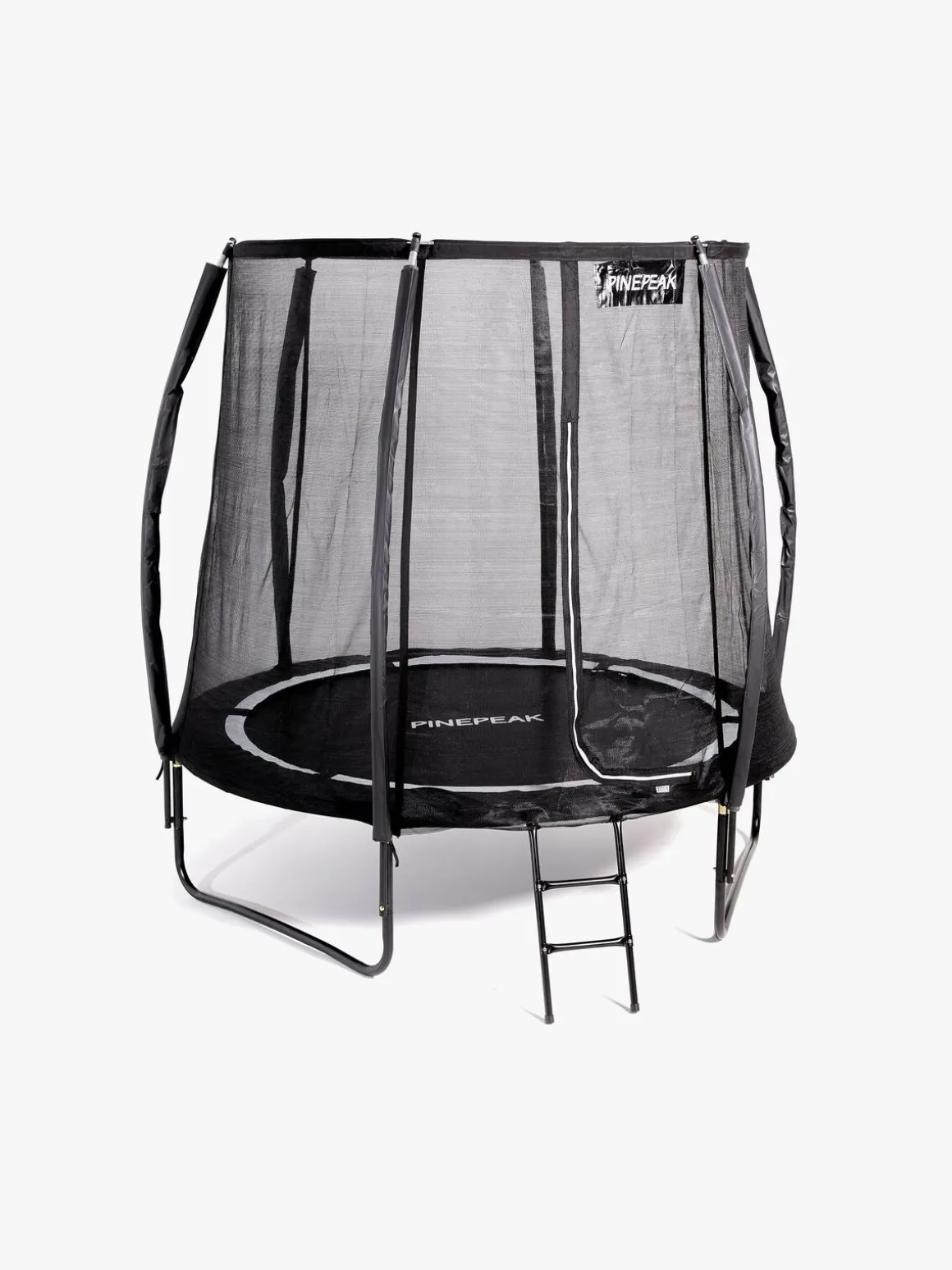 Pinepeak Lantern Trampolin inkl. Sikkerhedsnet 244 cm, Sort
