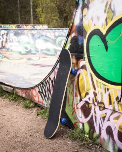 Pinepeak Skateboard, Blå/Grøn