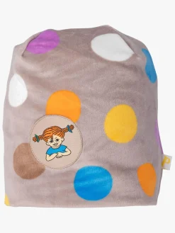 Pippi Langstrømpe Bubbles Velour Hue, Beige