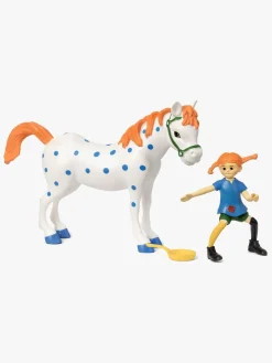 Pippi Langstrømpe Figursæt, Pippi & Hest