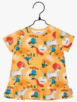 Pippi Langstrømpe Glad Kjole, Melon