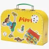 Pippi Langstrømpe Kuffert 25 cm, Gul