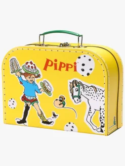 Pippi Langstrømpe Kuffert 25 cm, Gul