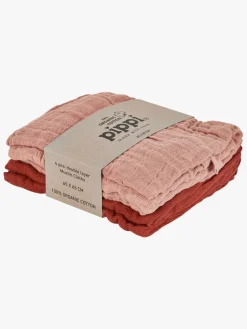 Pippi Stofble 4-pak, Misty Rose