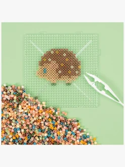 Playbox Hobbytaske med Rørperler Blanding Af Støvede Pastelfarver 12000 Stk.