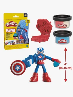 Play-Doh Captain America Stamping Shield Legesæt