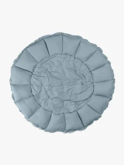 Play&Go Organic Bloom Legetæppe, Dusty Blue