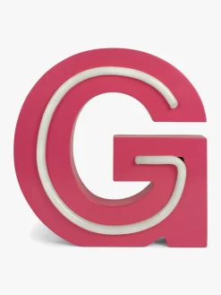 POPP Bogstavslampe G, Lyserød