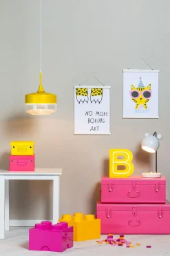 POPP Bogstavslampe W, Lyserød