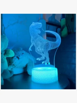 Powerpal 3D-Natlampe, Dinosaur T-Rex