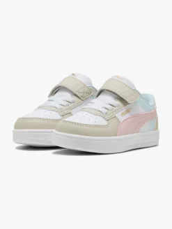 Puma Caven 2.0 Block AC+ Infant Sneakers, Desert Dust/Mauve Mist/White