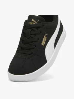 Puma Club II PS Sneakers, Black/White/Gold